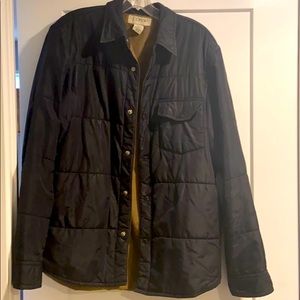 JCREW Quilted Nylon Black Jacket